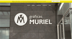 Desktop Screenshot of graficasmuriel.com
